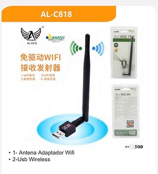 Antena Adaptador Wifi 802