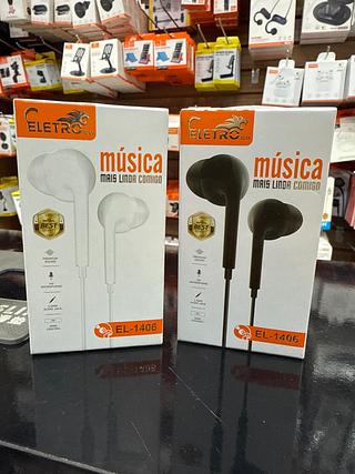 Fone de ouvido Eletro max