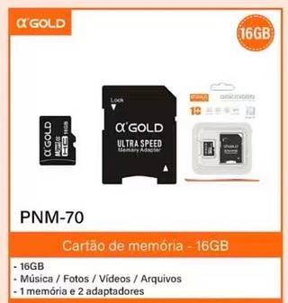Cartão de memória A.Gold 16GB