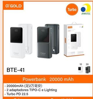 Powerbank 20000mah A Gold