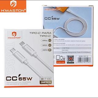 Cabo tipo-c/tipo-c 65W 2 metros H maston