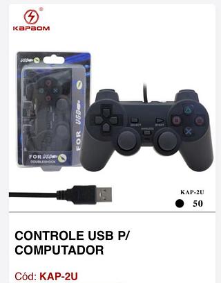 Controle para PC/USB