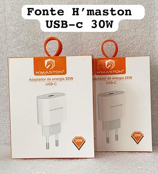 Fonte H’maston usb-c 30w