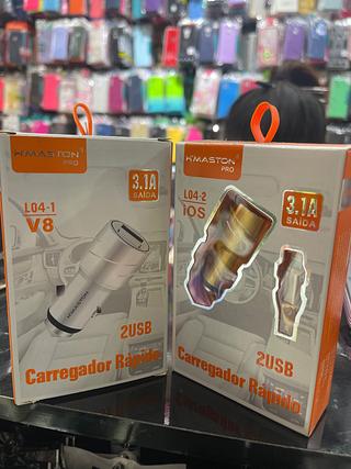 Carregador veicular 3.1A h maston