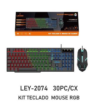 Teclado e mouse kit de game