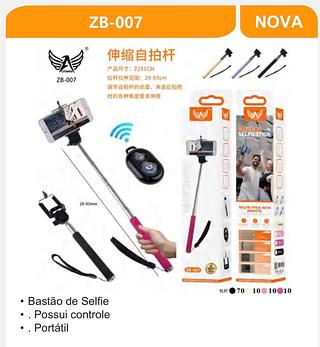 Bastão de selfie com Controle Bluetooth