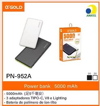 power Bank gold 5000mah