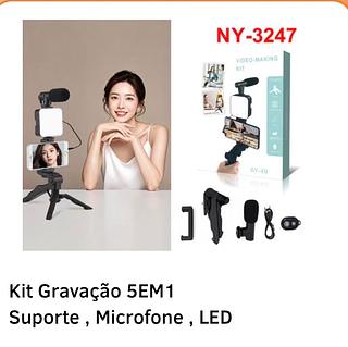 Kit Gravação 5 em 1