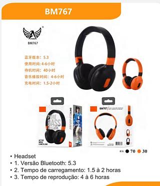 Fone Bluetooth sem fio Altomex