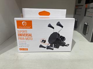 Suporte para moto com carregador