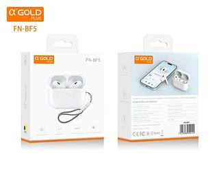 Fone de Bluetooth sem fio Gold