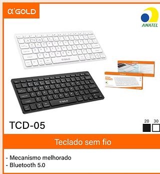 Teclado sem fio