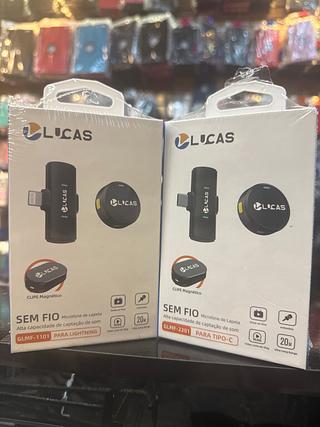 Microfone De Lapela Profissional Magnético Microfone Bluetooth Sem Fio