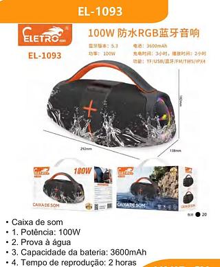 Caixa de Som Bluetooth 100W