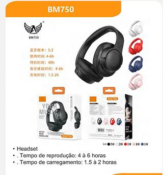 Fone sem fio de Bluetooth