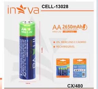 inova AA 4unidades 0.00% mercúrio e cádmio 13028