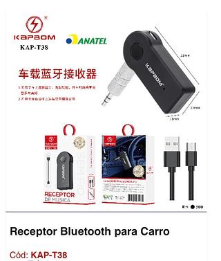 Receptor Bluetooth para carro