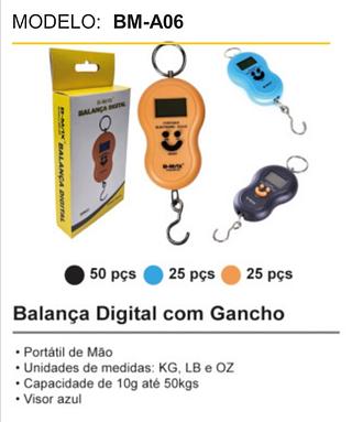 Balança Digital com Gancho