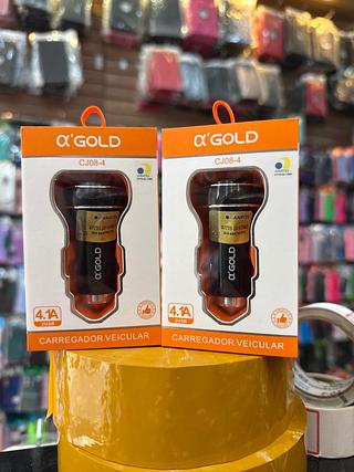 Fonte veicular 3.1a 2usb