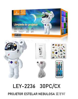 Lâmpada do projetor Astronauta Bluetooth