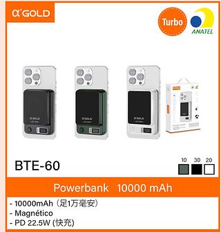 Power Bank Original Glod Turbo 10000mah indução