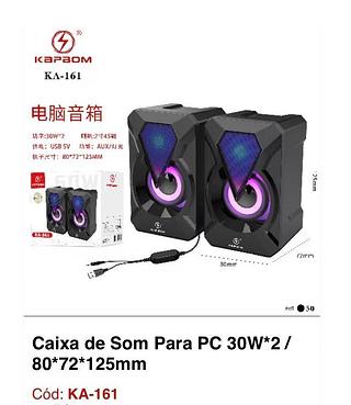 Caixa de som para computador 30W
