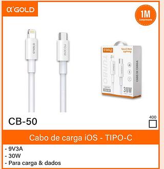 cabo tipo-c para iPhone GOLG