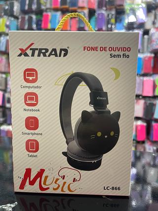 Fone de ouvido sem fio Bluetooth de bichinho