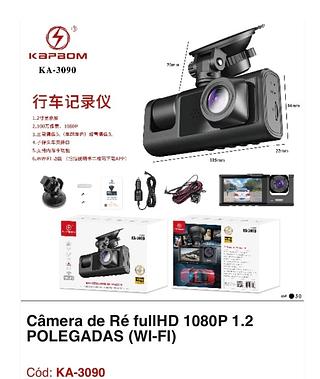 Câmera de Ré fullHD 1080P 1.2 polegadas(Wi-Fi)