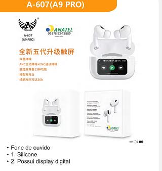 Fone de ouvido sem fio com Mostrar