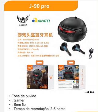 Fone Bluetooth GAME