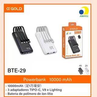 Power Bank 10000 mah gold