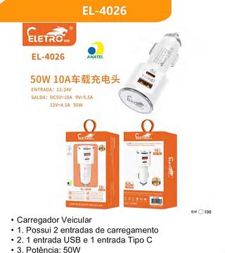 Fonte de veicular 50W/ 10A