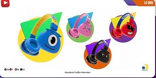 Fone sem fio Bluetooth headset jellie monster