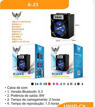 Caixa de Som Bluetooth Altomex
