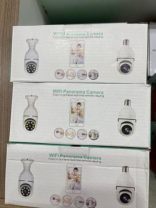 Câmera para lâmpada wifi