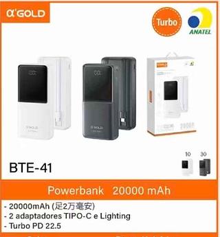Power bank 20000mah Gold