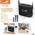 Caixa de som 200W com microfone