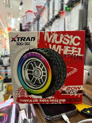 Caixa de som sem fio RGB