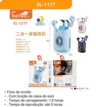 Fone Bluetooth sem fio + Com função de caixa de som