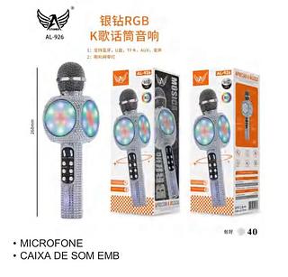 Microfone Sem fio karaokê